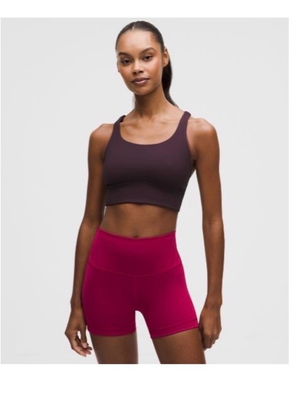 lululemon athletica Plum Sports Bra